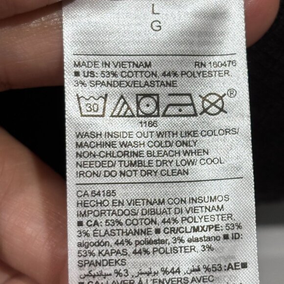 Old Navy Women's Cropped Tie-Hem Textured-Knit Sleeveless Top SZ: L - Picture 9 of 10